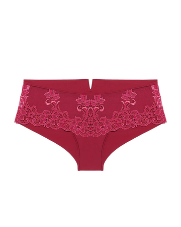 Simone Perele 15C630 Lipstick Saga Boyshort Panty myselflingerie.com